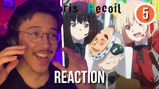 PLOT TWIST!! Lycoris Recoil Episode 5 Reaction !