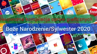 Boże Narodzenie/Sylwester 2020 - Kompilacja świątecznych opraw graficznych
