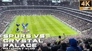 ⚽️ Spurs Come From Behind In London Derby | Tottenham Hotspur vs Crystal Palace Matchday Vlog [4K]