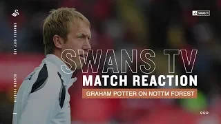 Graham Potter on Nottingham Forest draw