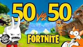 ЛЮТЫЙ ЗАМЕС 50 на 50 - Битва армий • Fortnite: Battle Royale - Battlegrounds