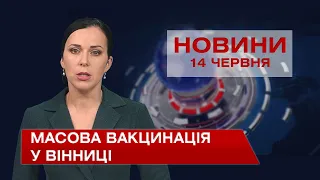 Новини Вінниці за понеділок, 14 червня 2021 року