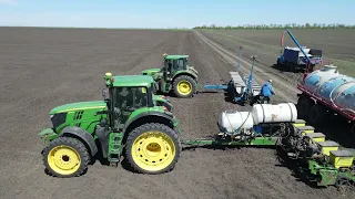 Демо-посів соняшника 2022 [4K] Частина 2 (John Deere Demo Team)