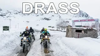 IT'S A RECORD |  DRASS IN WINTERS | WINTER LADAKH RIDE | LEH TO KARGIL | EP - 4 |