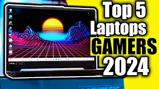 Top 5 MEJORES LAPTOPS GAMING 2024 ✅ CALIDAD PRECIO 🤑🤑