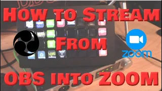 How to Setup OBS to use in a Zoom Video Conference