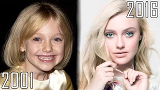 Dakota Fanning (2001-2016) all movies list from 2001! How much has changed? Before and Now!