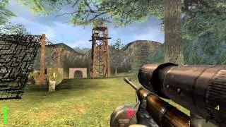 Return to castle wolfenstein mission 3 part 1 ( forest) with secrets