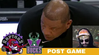 Raptors/Bucks post game |  Nah man LMAO