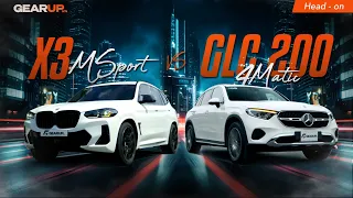 X3 M Sport hay GLC 200 4Matic: khi bản full BMW lại chỉ bằng bản base của Merc? | GU Head-on