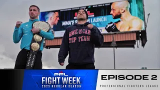 PFL Fighters Run Through Media Day | PFL Regular Season Fight Week Episode 2