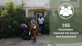 International coastal Beach Clean up 2018