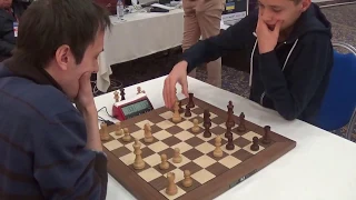 IM Polivanov Anatoliy - GM Andrey Esipenko, Caro-Kann Panov attack, Rapid chess