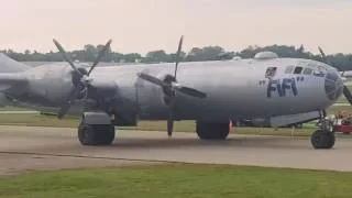 B-29 "FiFi" arriving at EAA Airshow 2016