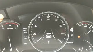 como cambiar de mph a km/h en 2020 Mazda CX-5 grand touring