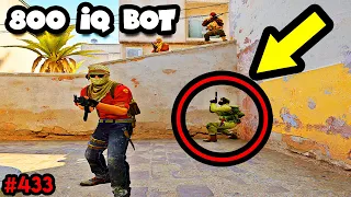 When BOTS are BETTER THAN YOUR TEAM! - CS:GO BEST ODDSHOTS #433