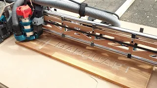 Lowrider 3 CNC Table and first Projects