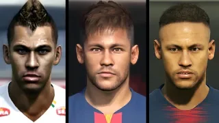 Neymar Evolution from PES 2012 to PES 2019