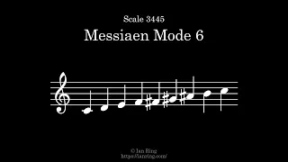 Scale 3445: Messiaen Mode 6