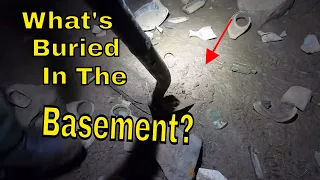 Creepy Old House Metal Detecting: What's In The Dark Cellar?