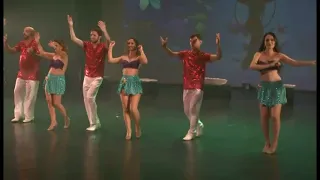 14ª Mostra de dança Passo a Passo (2018) - "A pequena sereia" (samba)