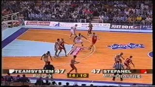 1996 G1 Teamsystem Fortitudo Bologna vs Stefanel Milano