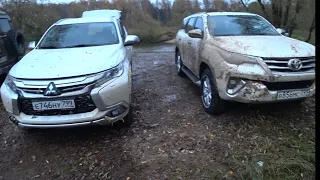 TOYOTA FORTUNER VS MITSUBISHI PAJERO SPORT OFF-ROAD