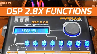 Learn how to use the PRV Audio DSP 2.8X (Digital Signal Processor)