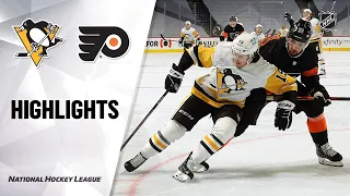 Penguins @ Flyers 1/15/21 | NHL Highlights