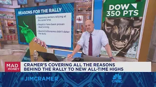 Jim Cramer breaks down the recent market rally and what is behind it