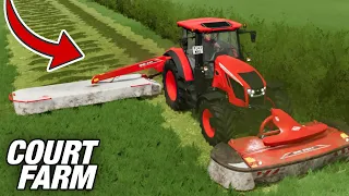 THE TREES ARE GROWING!! | Court Farm | Farming Simulator 22 - Ep26