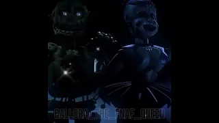 Springtrap X Ballora🐰💚💙