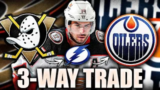 EDMONTON OILERS GOING ALL IN: 3-WAY TRADE WITH ANAHEIM DUCKS AND TAMPA BAY LIGHTNING (Adam Henrique)