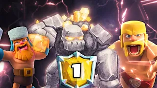 GOLEM DECK WITH 100% WIN RATE!!!