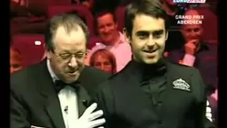 FUNNY STUFF FROM RONNIE O'SULLIVAN LOL  ( must see )