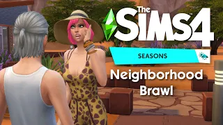 Neighborhood Brawl | The Sims 4 Seasons