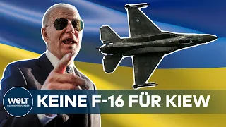 UKRAINE-KRIEG: Joe Biden stärkt Olaf Scholz - Klare Kampfjet-Absage an Selenskyj