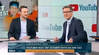 WELT INTERVIEW: "Rezo komm vorbeiI!" - Paul Ziemiak lädt Youtuber ein