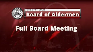 Board of Aldermen   May 23, 2024