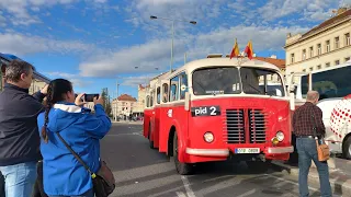 Jízda autobusem Škoda 706 RO MTZ na lince PID 2 | 30 Let Ropidu