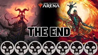 💀💀💀 Mono Black Brings THE END | MTG Arena Standard Ranked | Mono Black Midrange