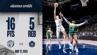 Alanna Smith Scores 16 points In WIN Over Storm | 5.18.24