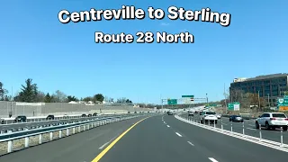 Centreville to Sterling drive | Route 28 North | Virginia