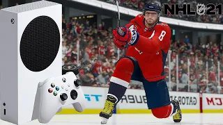 NHL 21 Xbox Series S Геймплей 60 FPS