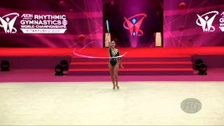 CASTIGLIONI Lucia (SMR) - 2021 Rhythmic Worlds, Kitakyushu (JPN) - Qualifications Ribbon