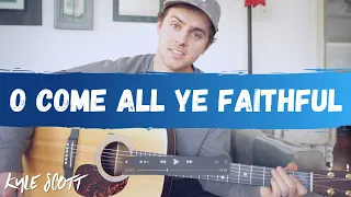 O Come All Ye Faithful Casting Crowns Guitar Tutorial + Lesson