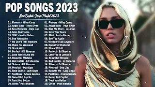 Billboard Hot 50 Top Singles This Week 2023 - Miley Cyrus | Ed Sheeran | Justin Bieber | Harry Style