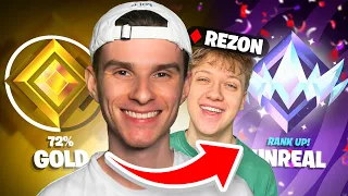 ALVI und REZON spielen Fortnite RANKED in Season 3! 👑 - (GOLD)