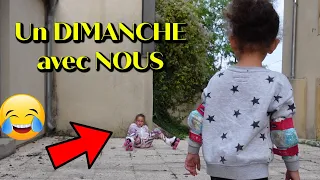 VLOG - UN DIMANCHE avec NOUS - PIQUE NIQUE au LAC - CHUTES et NEW PATINS à ROULETTES pour les filles