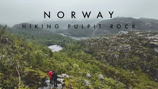 Hiking Preikestolen (Pulpit Rock) in Norway With My Brother